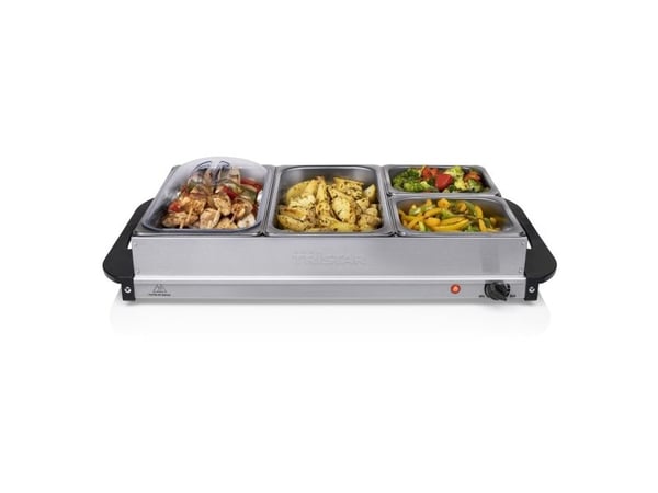 Tristar BP-6285 Buffetserver - 300 W - 230 V - 50/60 Hz - Rustfritt stål - Rustfritt stål - Rustfritt stål (BP-6285)