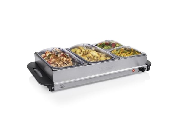 Tristar BP-6285 Buffetserver - 300 W - 230 V - 50/60 Hz - Rustfritt stål - Rustfritt stål - Rustfritt stål (BP-6285)