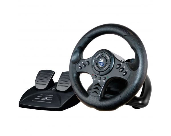 Superdrive SV450 - Hjul- og pedalsett - kablet - for Sony PlayStation 4, Microsoft Xbox One, PC