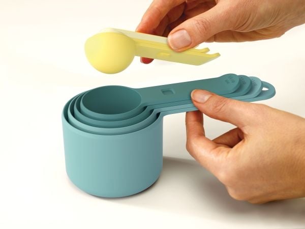 Joseph Joseph Nest Measure, Blå, Hvit, Gult, Polypropylen (PP), 8 stykker