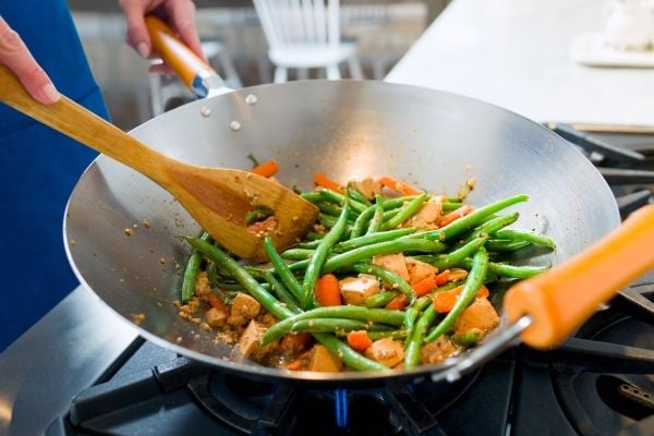 Wok Excellence Carbon Ken Hom Ø 36 cm Kolstål