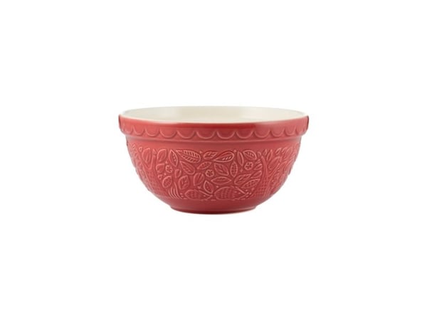 Mason Cash 'In the Forest' pinnsvin keramikkfat 21 cm / 1,1 L | rød/krem