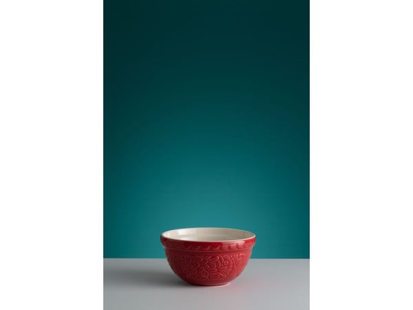 Mason Cash 'In the Forest' pinnsvin keramikkfat 21 cm / 1,1 L | rød/krem