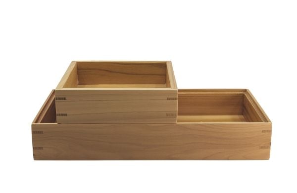 SCANDINAVIAN HOME Hinoki oppbevaringsboks i tre