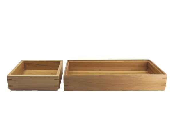 SCANDINAVIAN HOME Hinoki oppbevaringsboks i tre