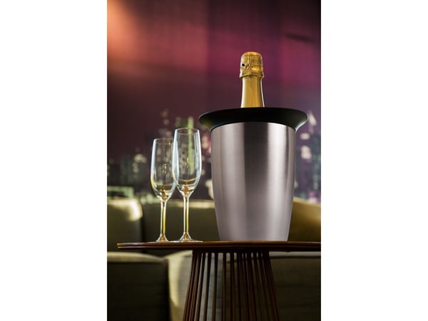 Vacu Vin Active Cooler Champagne Elegant, Glass Flaske, Vin, Rustfritt stål, Monokromatisk, 5 min, 1 stykker
