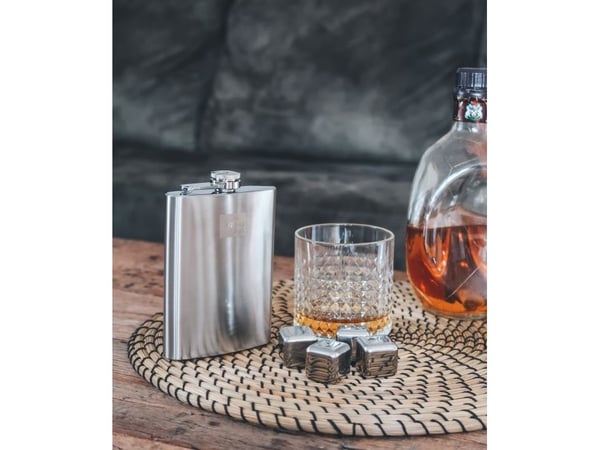 Vacu Vin Rustfritt stål - Whisky, Boks, 4 stykker