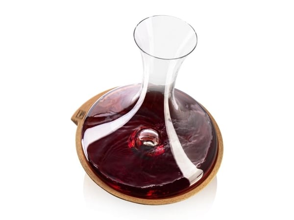 VACUVIN Vinkaraff Swirling Kristallglas/Kork VACU VIN®