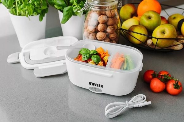 Lämmitetty ruokasäiliö Lunch Box LB310 Harmaa