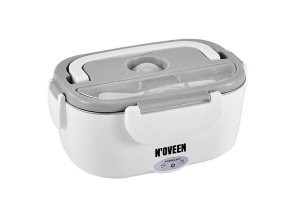 Lämmitetty ruokasäiliö Lunch Box LB410 Harmaa