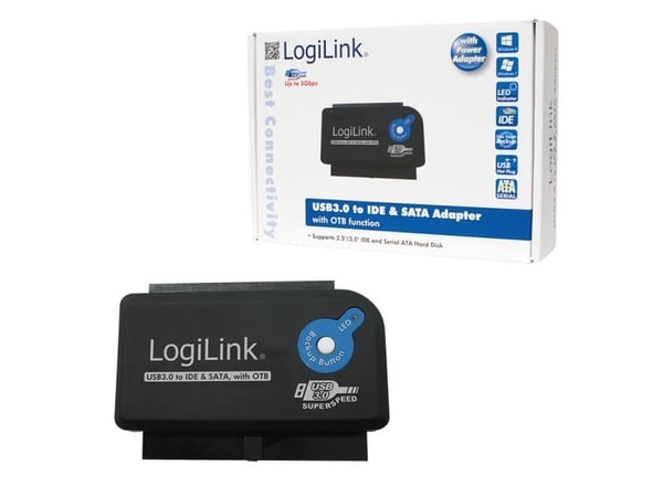 LogiLink - Lagringskontroll - SATA 3Gb/s - USB 3.0