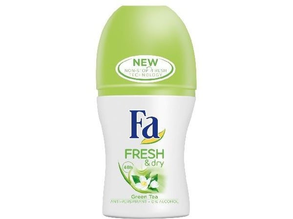 H FA DEO ROLLON Fresh & Dry Green Tea 50ml