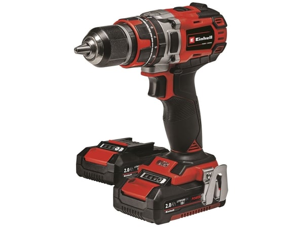 Einhell TE-CD 18/50 Li-i BL, Boremaskin med pistolgrep, Børsteløs, Sort, Rød, 1,3 cm, 1800 RPM, 1 cm