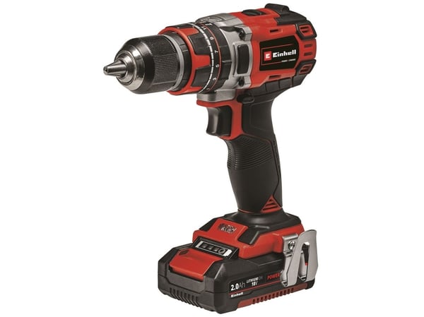 Einhell TE-CD 18/50 Li-i BL, Boremaskin med pistolgrep, Børsteløs, Sort, Rød, 1,3 cm, 1800 RPM, 1 cm