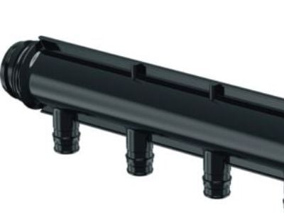 Uponor Aqua PLUS fördelarrör Q&E PPM 1" 4x16 C/C 50 mm