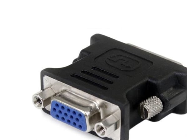 StarTech DVI to VGA Cable Adapter - DVI (M) to VGA (F) - 10 Pack - Black - DVI Male to VGA Female (DVIVGAMFB10P) - VGA-adapter - HD-15 (VGA) (hunn)...