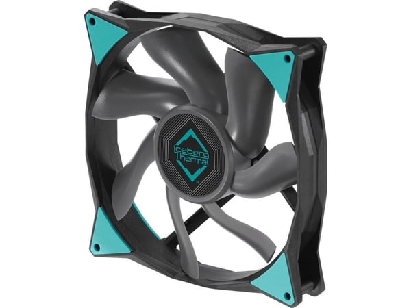 Iceberg Thermal IceGALE Xtra, Vifte, 14 cm, 500 RPM, 2500 RPM, Sort