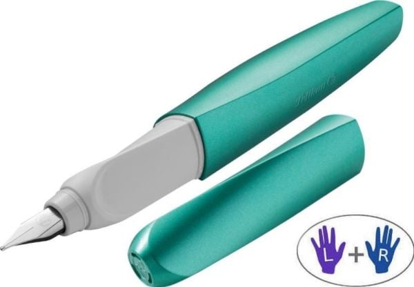 Pelikan Pelikan fyllepenn Twist Cold Alaska M for høyrehendte og venstrehendte foldebokser