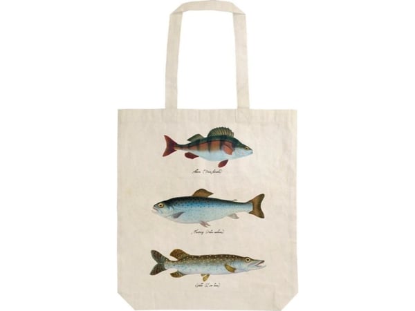 Bomullspåse STBAG 18 Fish