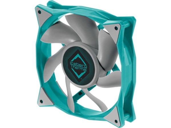 Iceberg Thermal IceGALE, Vifte, 12 cm, 500 RPM, 1850 RPM, Teal