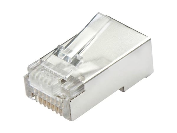 Lindy 62406, RJ-45, Läpinäkyvä, Cat5e, S/UTP (STP), Kulta, -40 - 85 °C