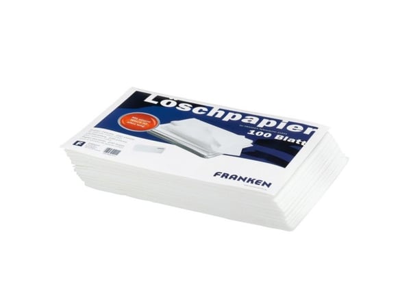 FRANKEN - Rensepapir for whiteboard (en pakke 100) - for P/N: FRKZ1921, Z1921