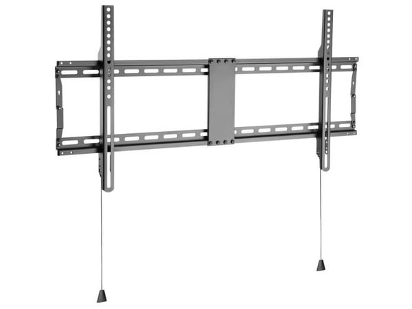 TECHly - Monteringssats (väggfäste) - fixerad - för LCD-TV/välvd LCD-TV - låsbar - svart - skärmstorlek: 43"-90"
