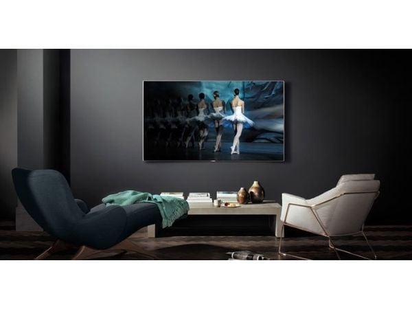 TECHly - Monteringssats (väggfäste) - fixerad - för LCD-TV/välvd LCD-TV - låsbar - svart - skärmstorlek: 43"-90"