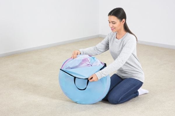 Bestway 68110, Telt, 2 år, Egnet for utendørs bruk, Fiberglass, Polyester, Blå, 812 g