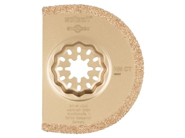wolfcraft GmbH 4245000, porebetong, Sement, Mørtel, Tungsten Carbide (TC), 7,5 cm, 2 cm, 1 stykker