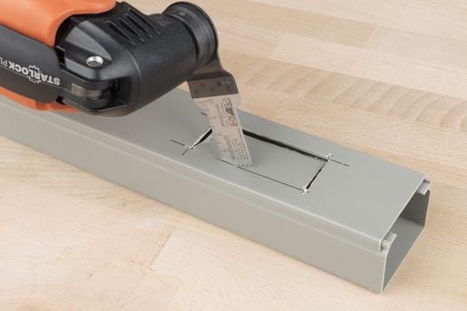 wolfcraft GmbH 4253000, Gipsplater, Plast, Tre, Tre med spiker, Bimetall, 2 cm, 1,4 mm, 4 cm, 1 stykker