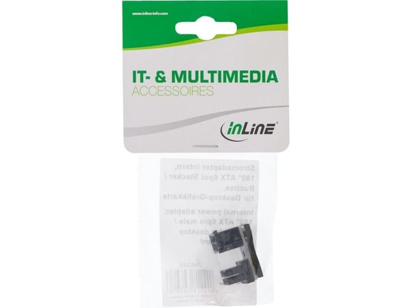 InLine 26636E, Svart, 20 mm, 15 mm, 10 g, 170 mm, 85 mm