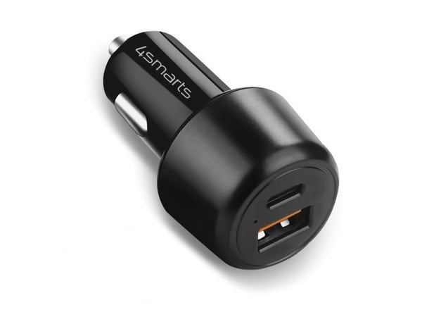 4smarts VoltRoad Ultimate, Automatisk, Cigartenner/lighter, 20 V, Sort