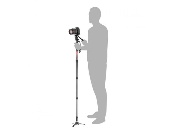 Monopodi Manfrotto Monopodi Element MII Video 400-sarjan pään kanssa