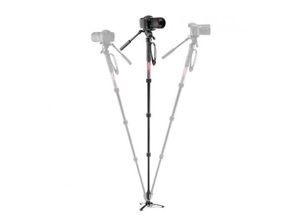Monopodi Manfrotto Monopodi Element MII Video 400-sarjan pään kanssa