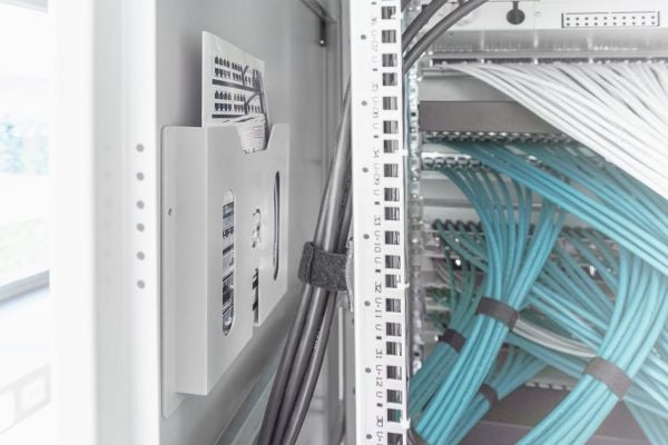 DIGITUS - Wiring plan pocket - lysegrå, RAL 7035
