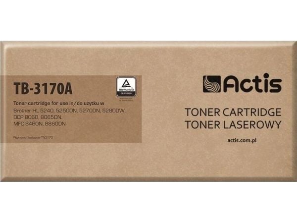 Actis TB-3170A toner Brother TN3170 new 100% - Kompatibel - Tonereinheit, 7000 sidor, Svart, 1 styck