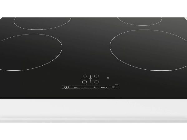 Bosch Serie | 4 PUE611BB5D - Induktionshäll - 4 kokplattor - Fördjupning - bredd: 56 cm - djup: 49 cm - ramlös - svart