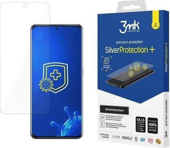 3MK 3MK 3MK Silver Protect+ Xiaomi 12/12X märkäasennus antimikrobinen kalvo