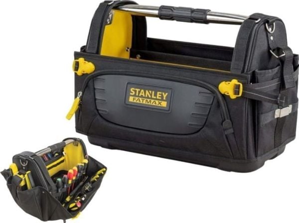 Stanley FMST1-80146, Eske for små deler, Stoff, Sort, Gult, 27 l, 25 kg, 500 mm