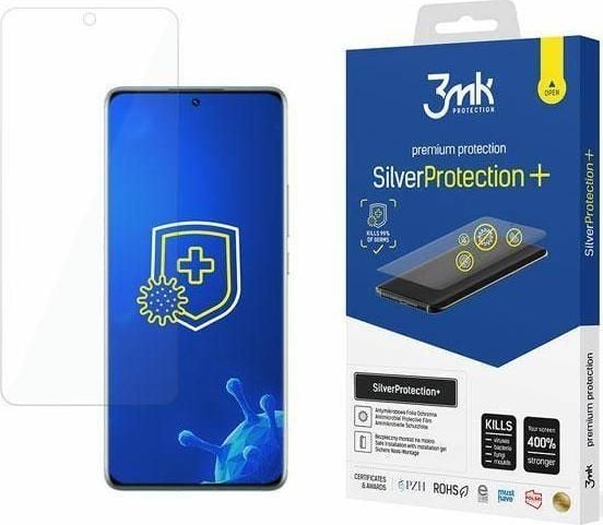 3MK 3MK 3MK Silver Protect+ Xiaomi 12 Pro Wet Mount antimikrobinen kalvo