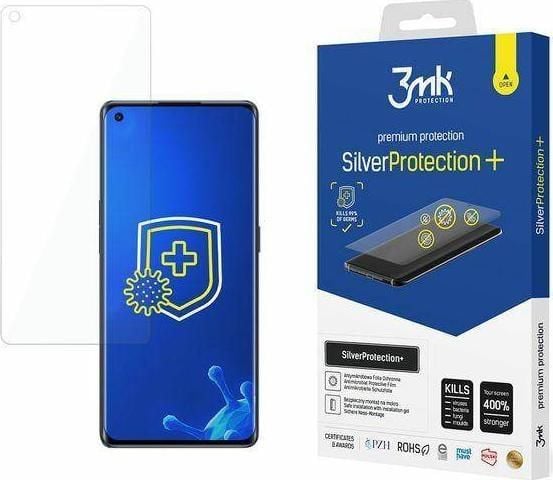 3MK 3MK Silver Protect+ Oppo Reno 6 Pro+ 5G PENM00 Våtinstallert antimikrobiell film