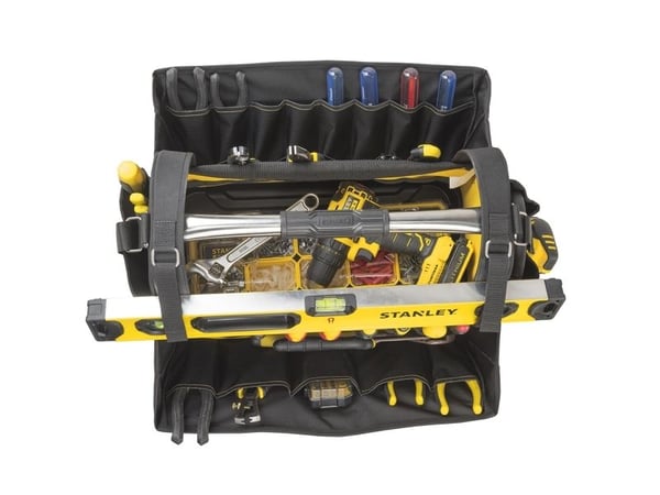 Stanley FMST1-80146, Eske for små deler, Stoff, Sort, Gult, 27 l, 25 kg, 500 mm