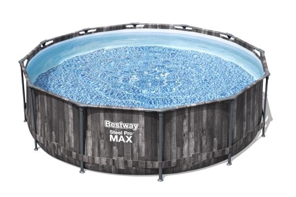 Bestway 5614X, 9150 l, Innrammet basseng, Voksen og barn, Stige, Tre, 34,5 kg