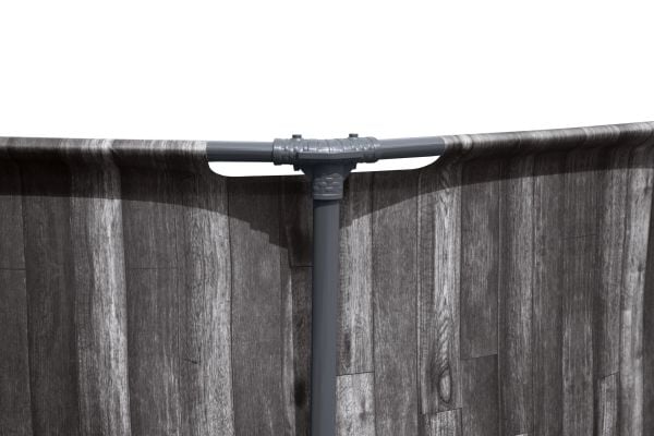 Bestway 5614X, 9150 l, Innrammet basseng, Voksen og barn, Stige, Tre, 34,5 kg