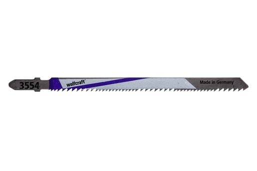 wolfcraft GmbH 4006885355408, Stikksagblad, Tre, Bimetall, Rustfritt stål, 10,5 cm, 2 stykker