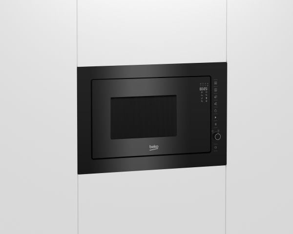 Beko b300 BMGB 25333 BG - Mikrobølgeovn med grill - innebygd - 25 liter - 900 W - svart
