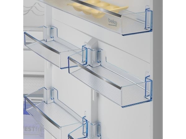 Beko BCNE400E40SN, 370 l, SN-T, 5,2 kg/24t, E, Fresh zone compartment, Hvit