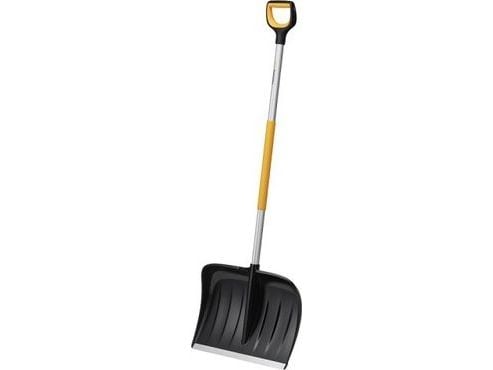 Fiskars 1057178, Snøskuffe, Metall, Sort, Oransje, Ergonomisk, 54,3 cm, 1,57 kg