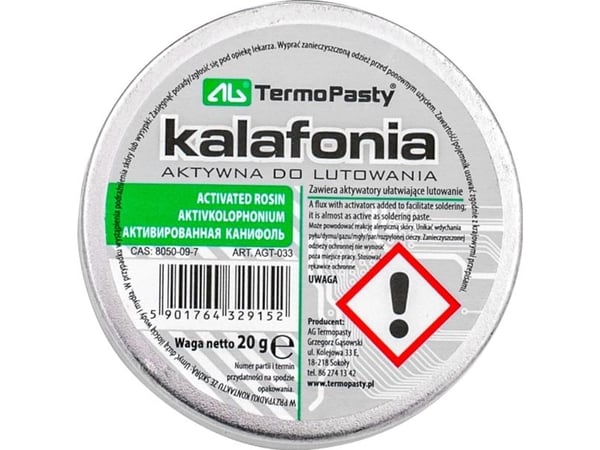 AG TermoPasty Kalafonia 20g AG AGT-033